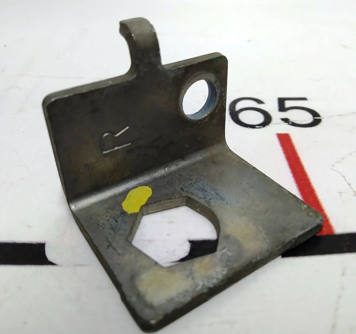 Front right brake hose bracket (on side member) RWD Tesla model X S REST 1034211-00-Y