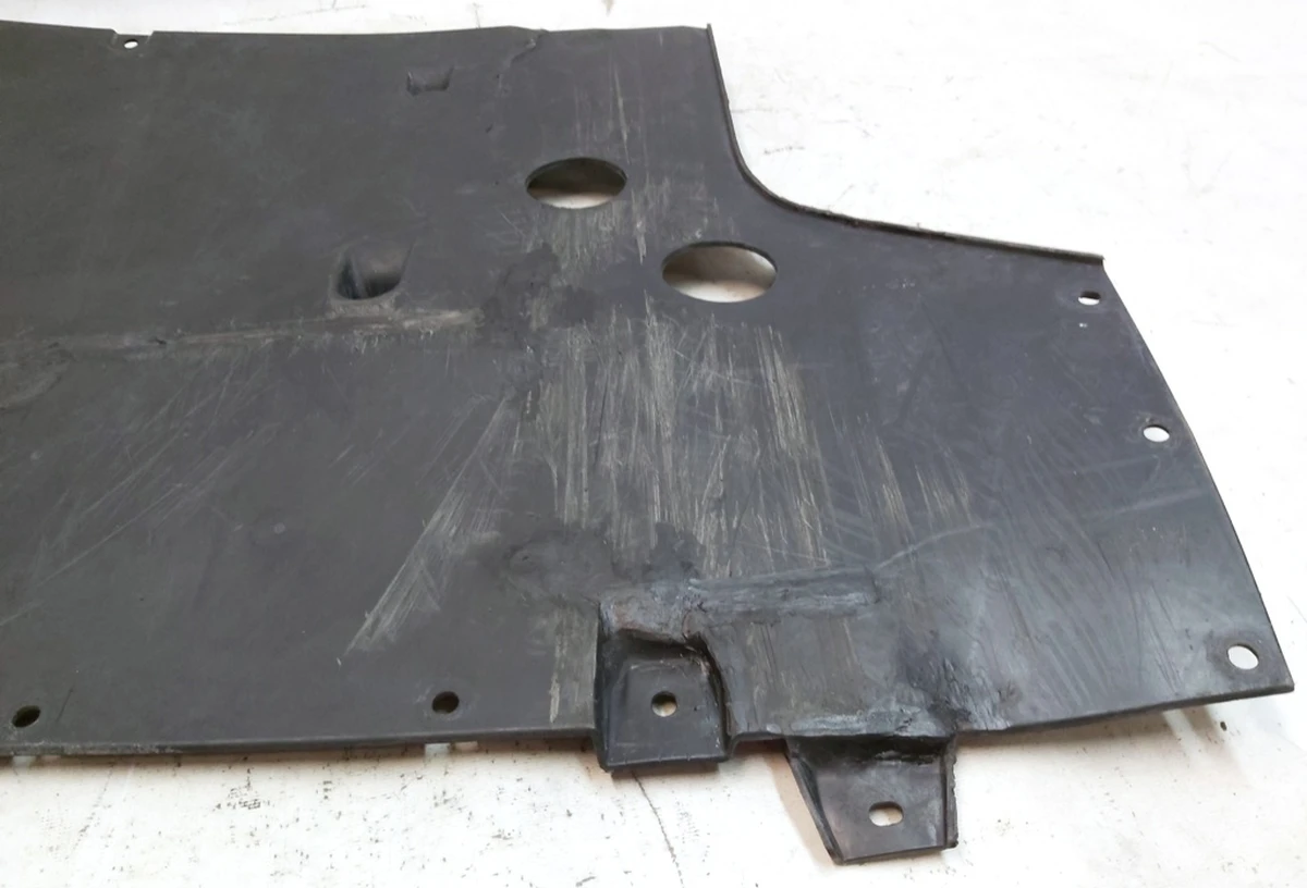 1 Защита днища передняя реставрирована Tesla Model X 1035158-00-D