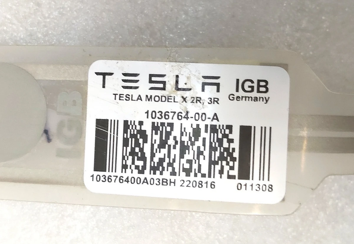 2 Датчик присутствия сиденья 2-го ряда Tesla model X 9876509-00-A