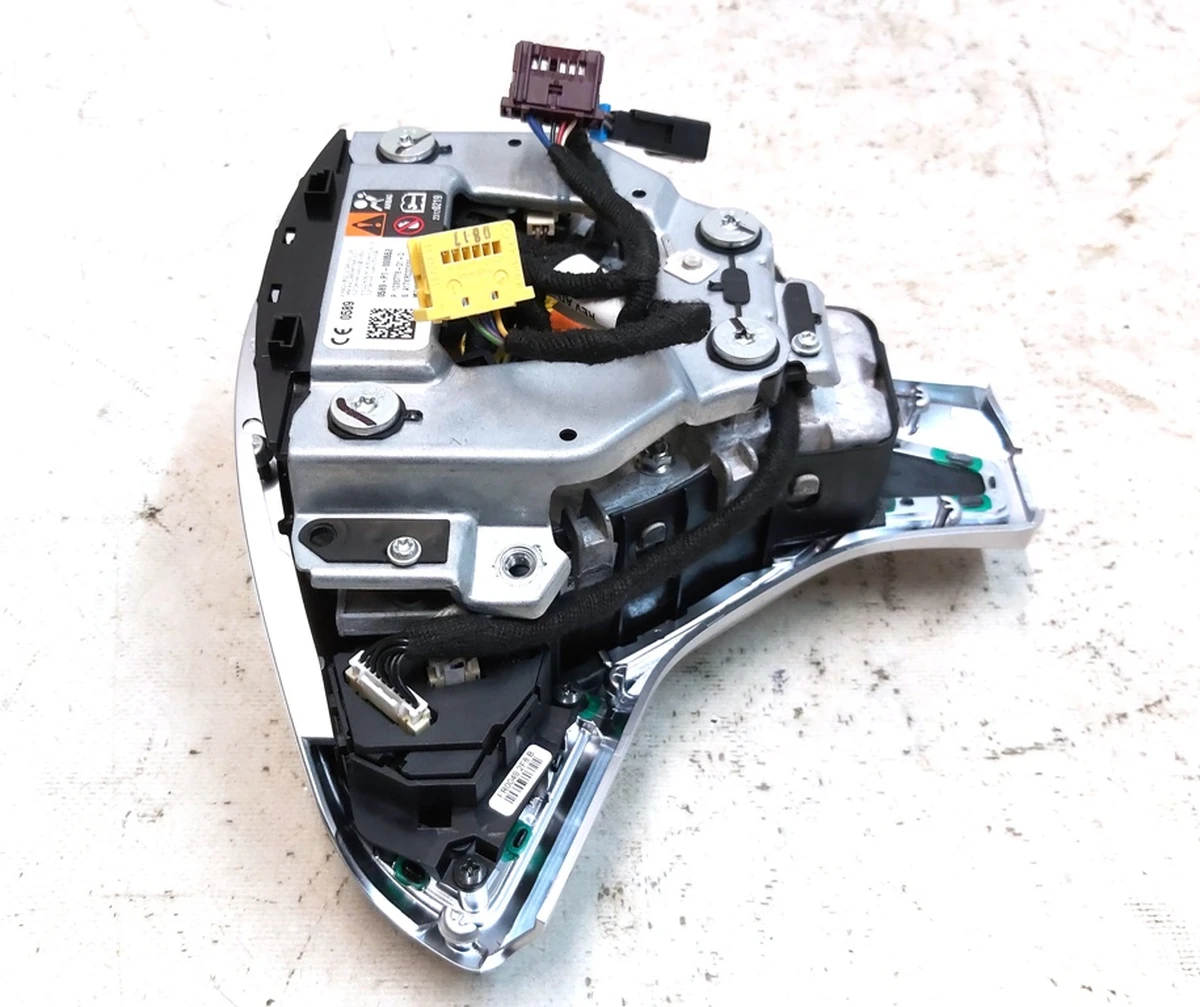 1 Driver airbag assembly - North America heated leather GUNI complete with control elements Tesla Model S, Model S REST, Model X 1456163-01-D