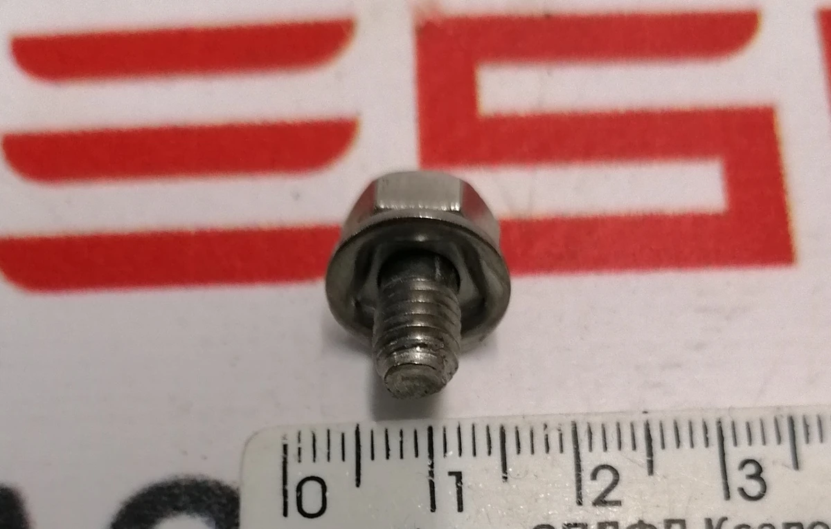 6 Bolt SCR M6-1.0x10 HEX SM CREST SST NC Tesla model X S REST 1037759-00-A