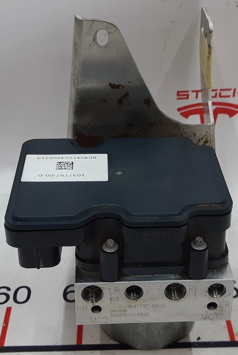 1 Модуль ABS (ЭБУ   насос) AWD с кронштейном в сборе Tesla model S REST, model X  1038119-00-D