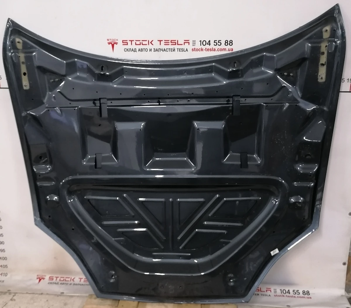 1 Капот (одна петля) AWD PMNG с повреждением Tesla model S, model S REST 1038384-S0-C