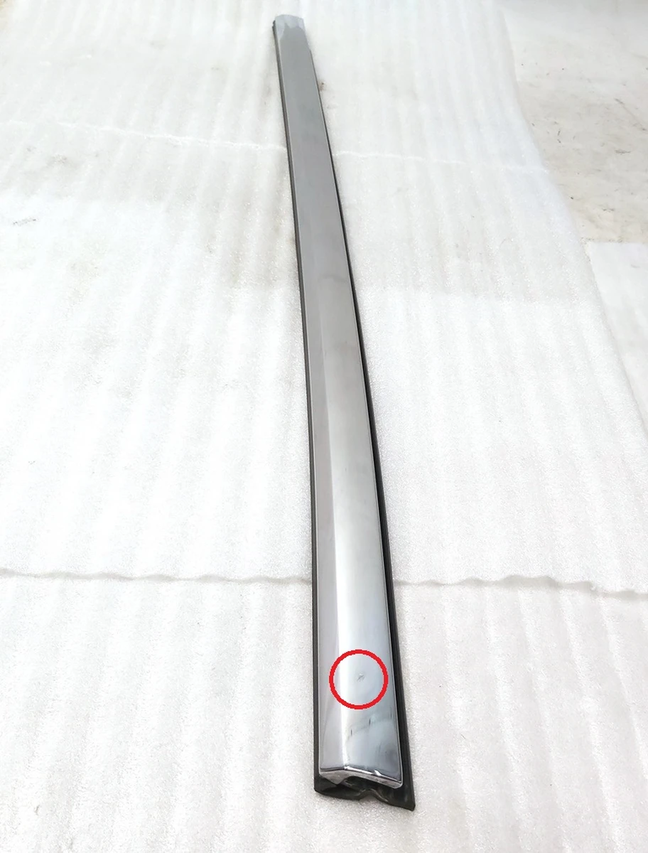 3 Молдинг зовнішній двері передньої лівої хром Tesla model S, model S REST 1038393-00-A