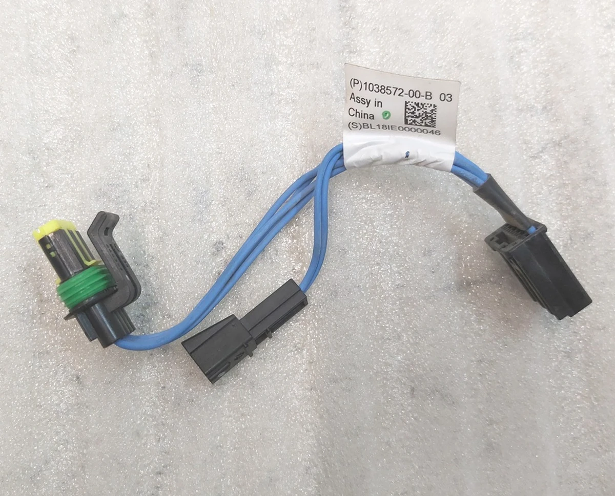 Проводка и разъёмы датчика оборотов первичного вала х253 4pin Tesla model S, model S REST, model X 1038572-00-B