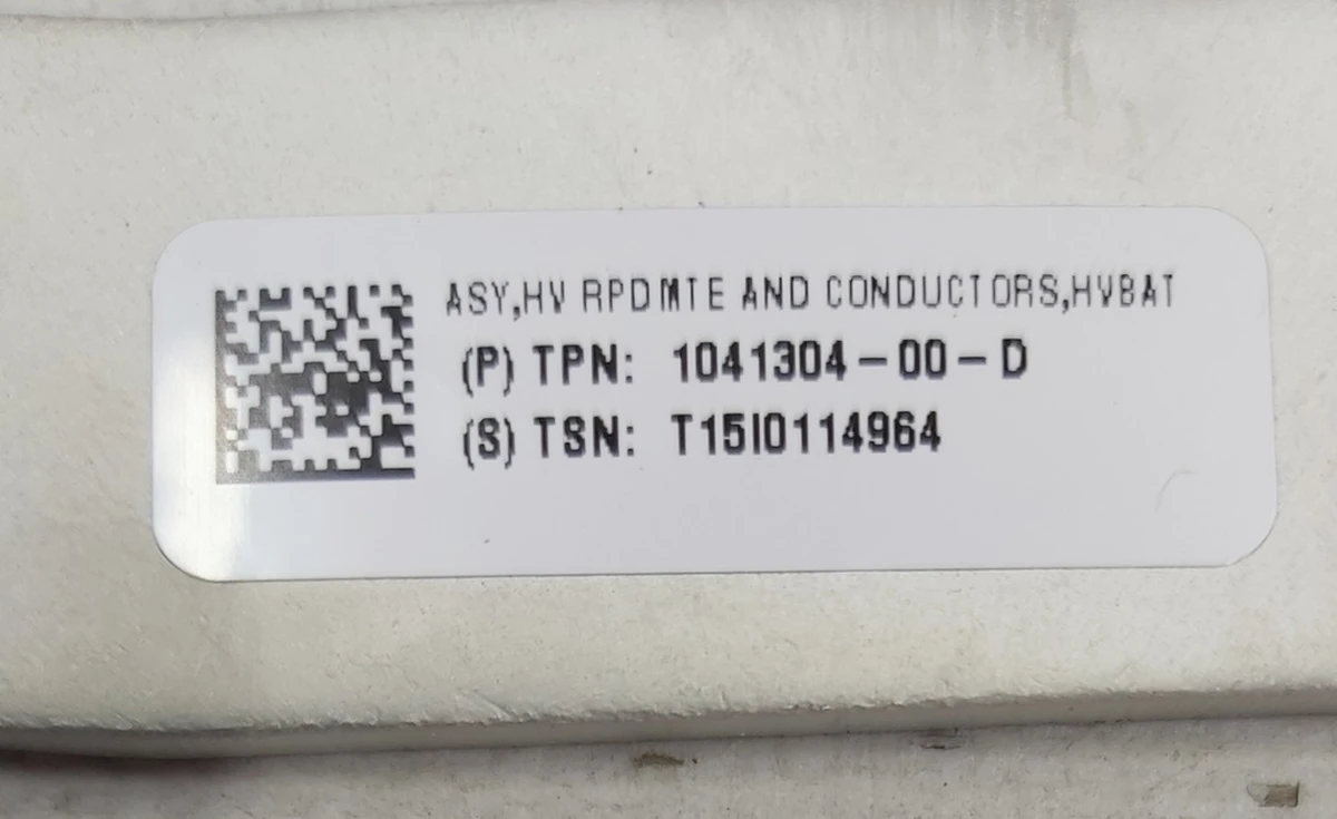 Шина високовольтної батареї фігурна Tesla model S REST 1041304-00-D