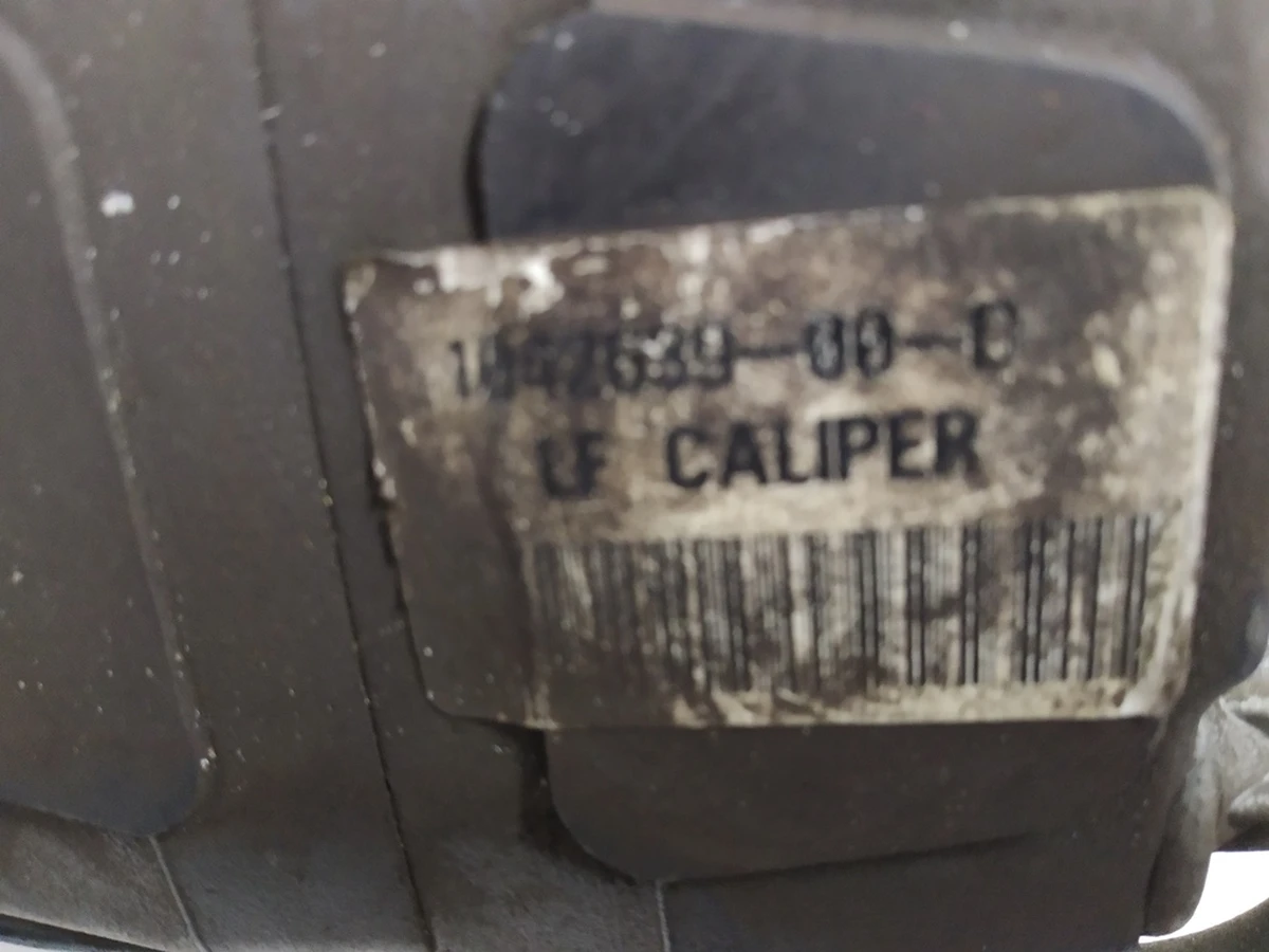 1 Супорт гальмівний передній лівий BREMBO з колодками в зборі Tesla Model S, Model S REST, Model X 1042639-00-E, 1007794-00-C