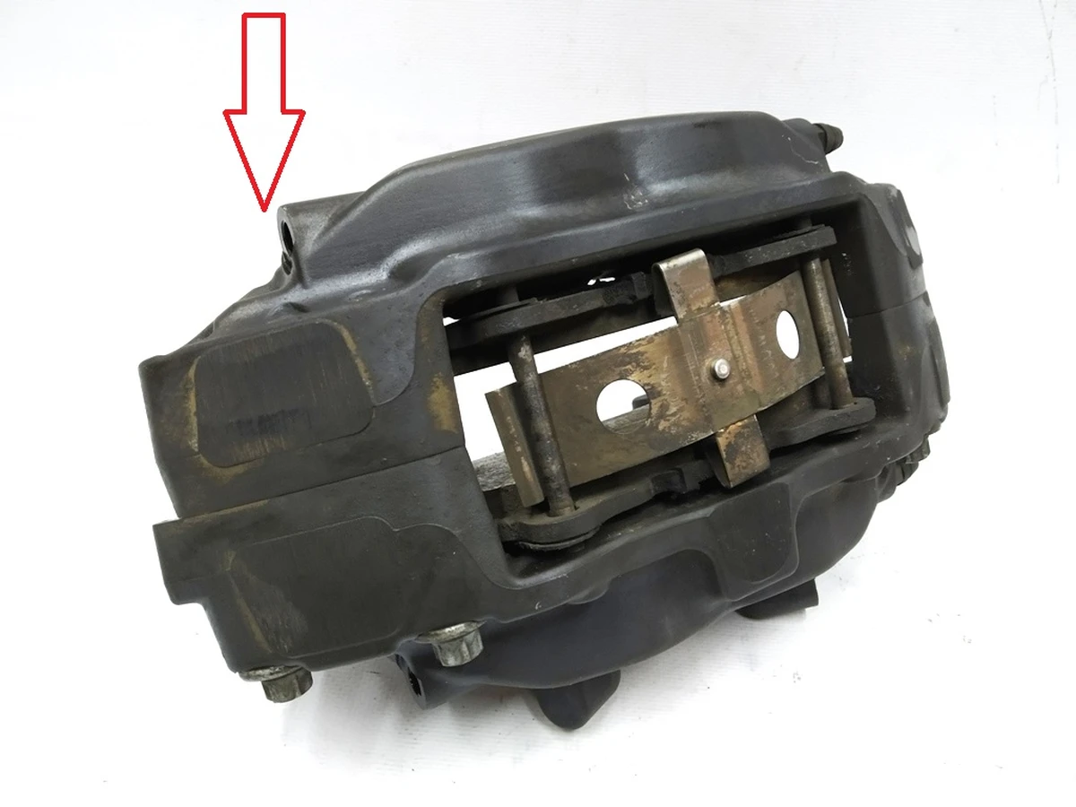 1 Front left brake caliper (without cylinder connecting tube) Tesla model S, model S REST 1042639-00-F