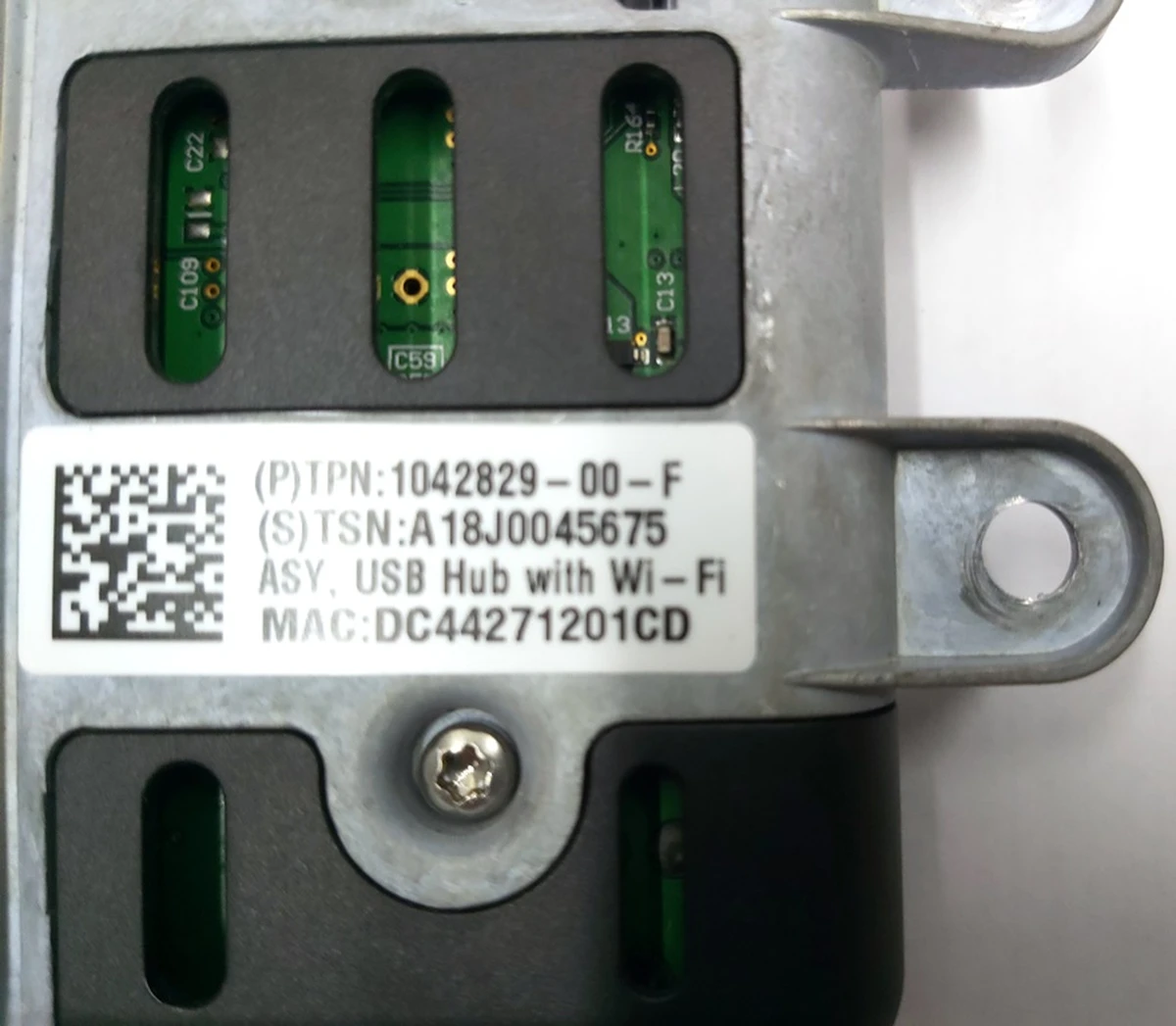 3 USB HUB центральної консолі Tesla Model S REST, Model X 1042829-00-F