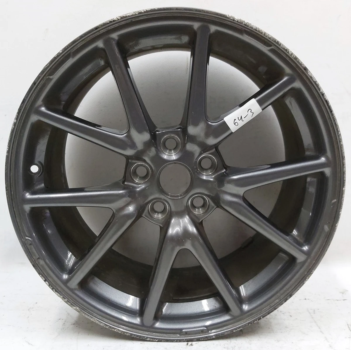 1 Диск колесный 18X8.5J ET40 AERO с повреждением Tesla model 3 1234221-00-C