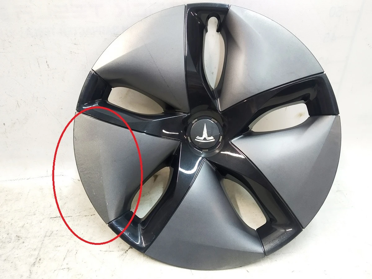 6 Wheel cover - 18 inch AERO MOLD 3240 Tesla Model 3 1044231-99-B