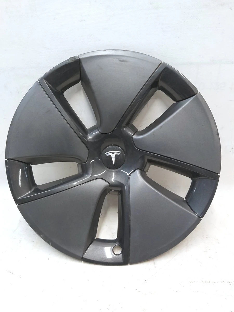 11 WHEEL COVER - 18 INCH PINWHEEL REFRESH with damage Tesla model 3 1044271-00-C 