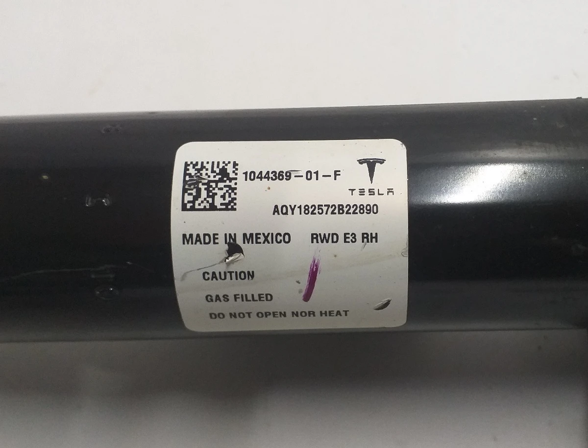 1 Модуль пружинный передний правый E3 RWD в сборе Tesla model 3 1044369-01-F