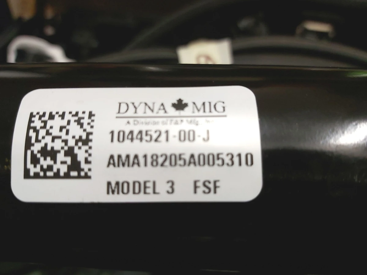 1 Front subframe Tesla model 3 1044521-00-N