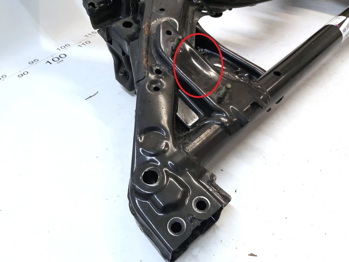 1 Front subframe assembly Tesla Model 3, Model Y 1044531-00-C