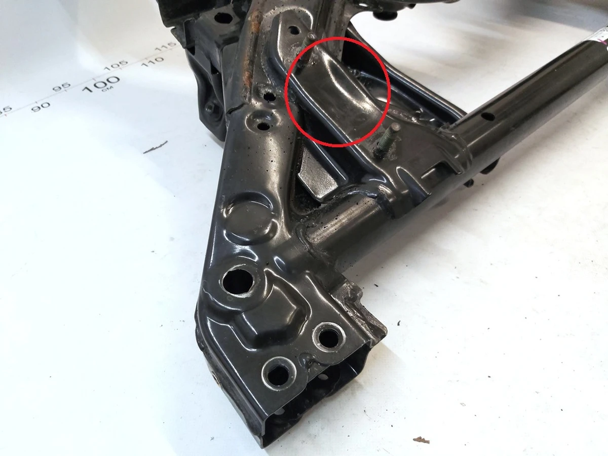 1 Front subframe assembly Tesla Model 3, Model Y 1044531-00-C