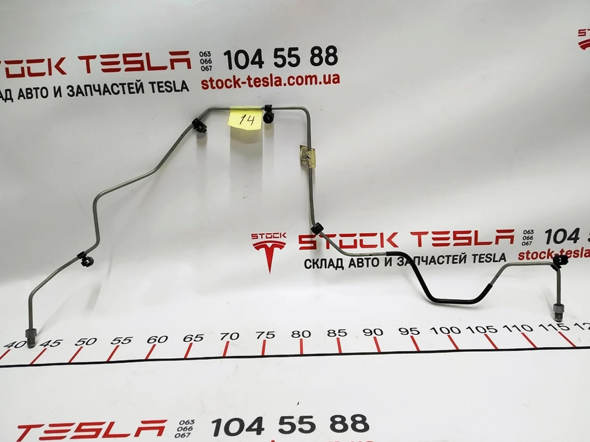 2 Гальмівна трубка задня ліва RWD AWD Tesla model 3 1044714-00-C0-C