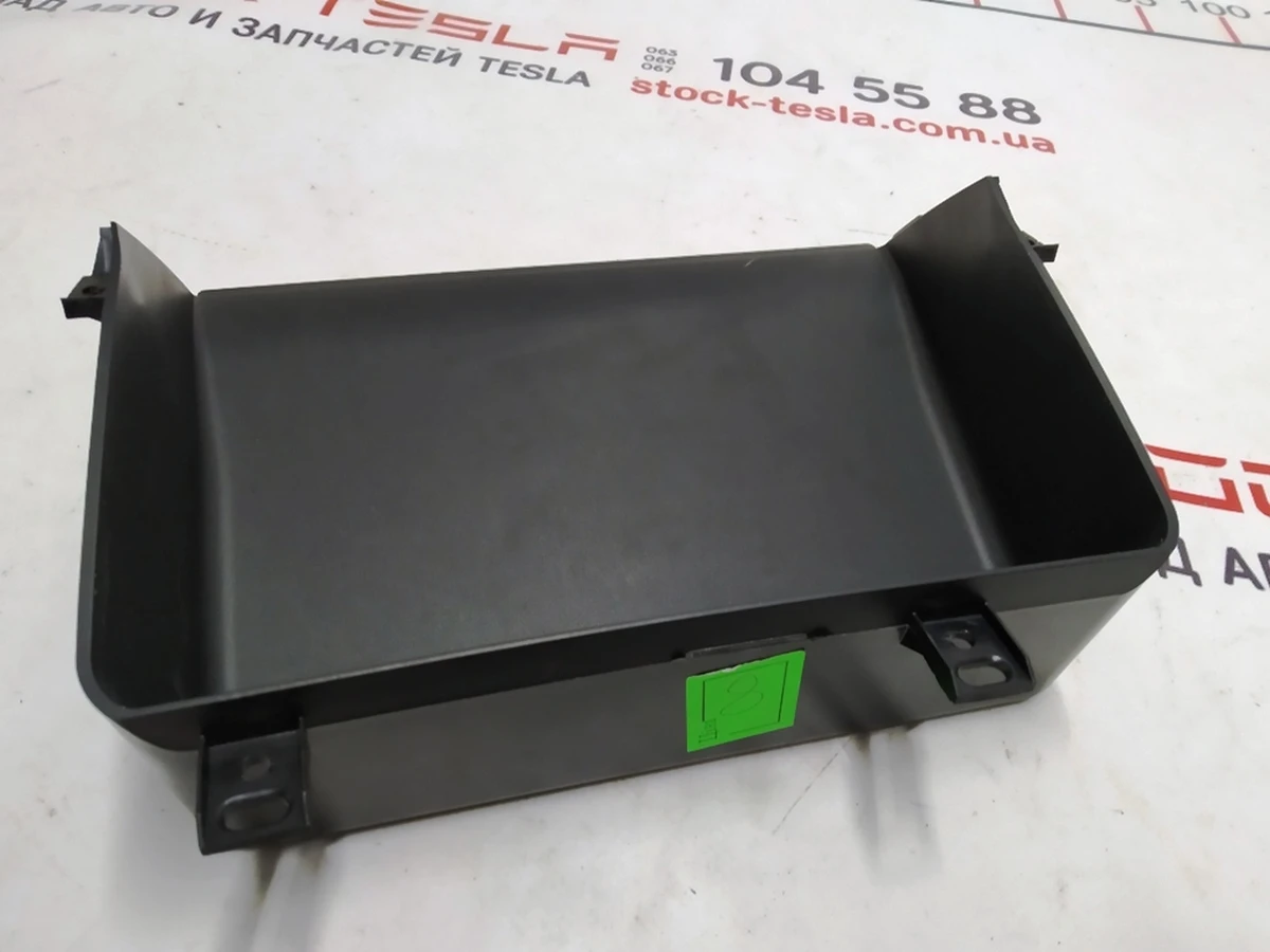 37 Assembly instrument panel cubby left hand drive upper Tesla Model S REST, Model X 1045057-00-C