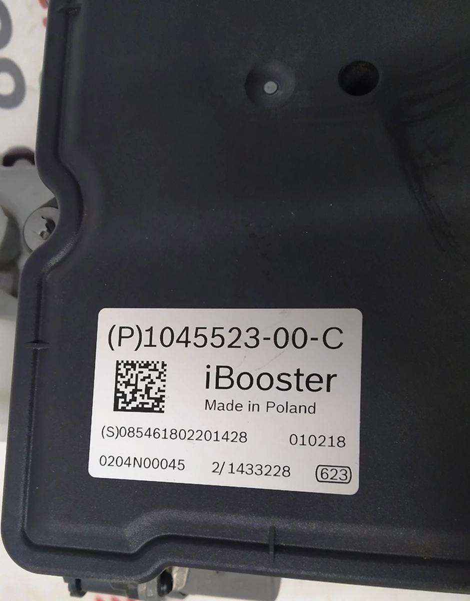 1 Підсилювач електромеханічних гальм БУСТЕР без циліндра Tesla model X 1045523-00-C