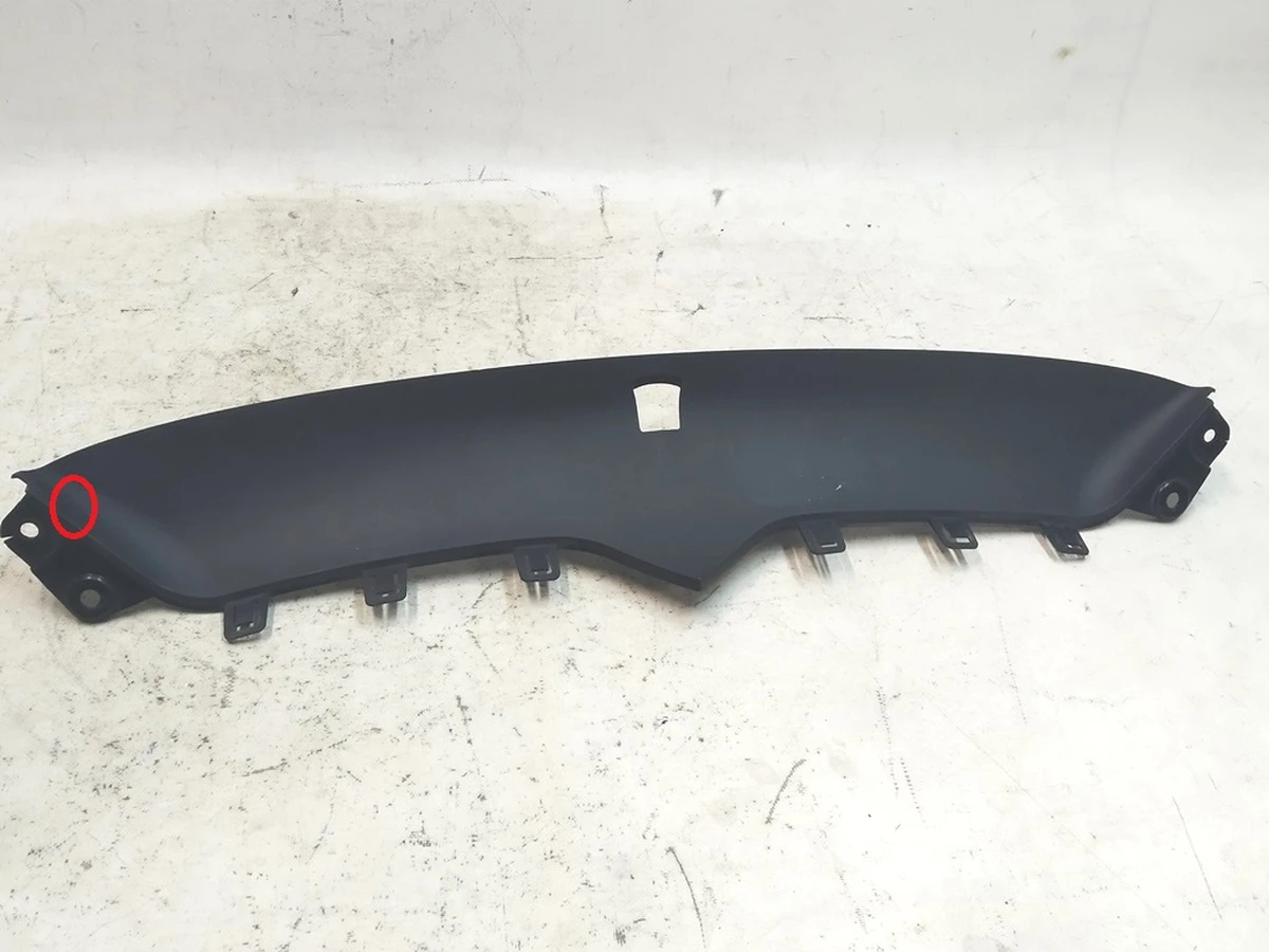 2 FRONT UPPER GRILLE SURROUND MX used Tesla model X 1047021-00-E