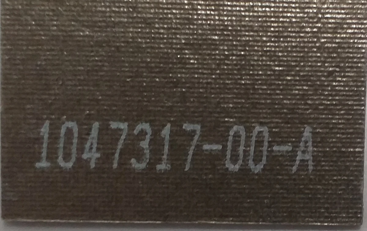 Textolite insulator plate for main battery contactors Tesla model X S REST 1047317-00-A