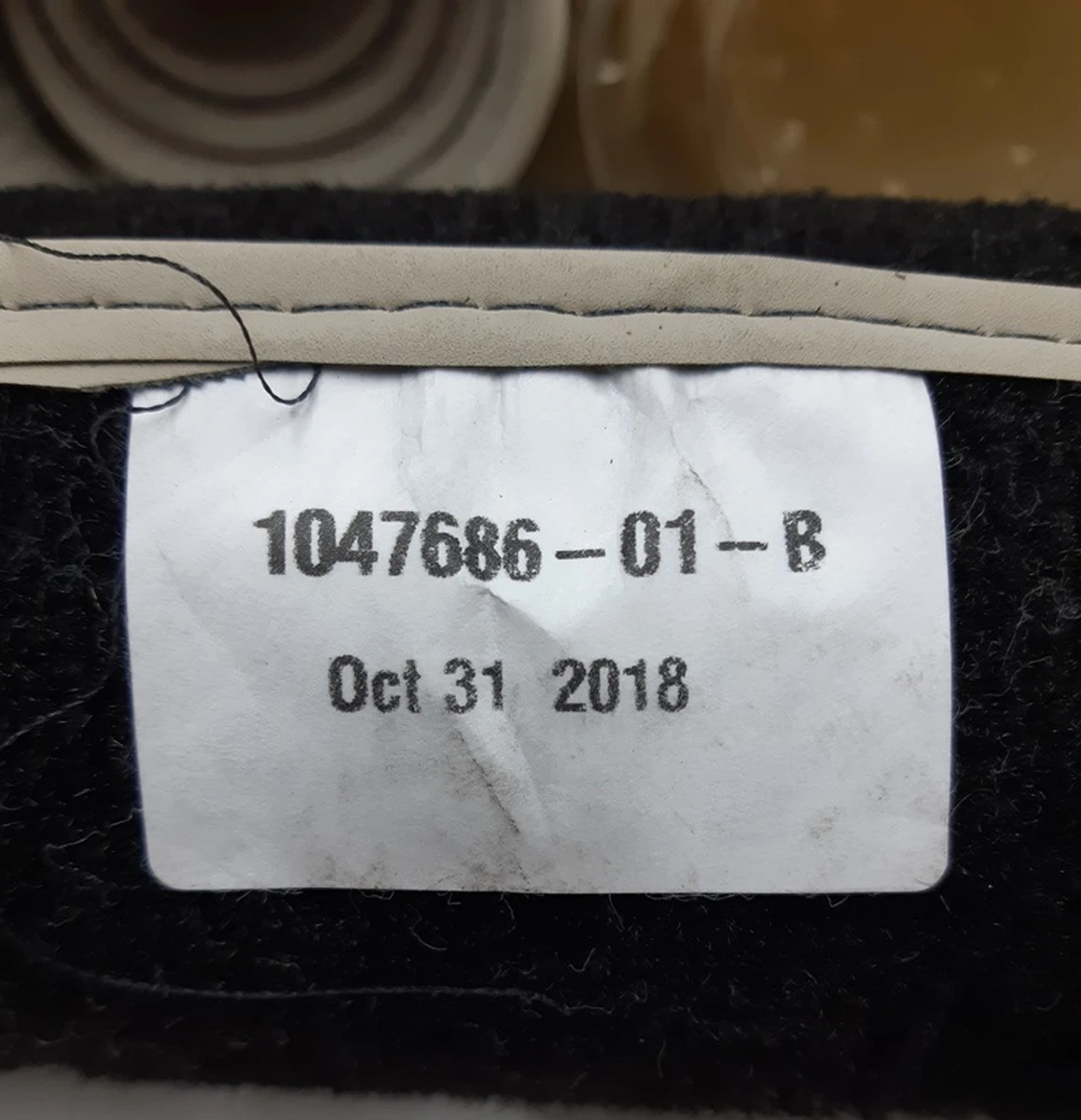 5 Set of floor mats COMPART ZUMA with clips Tesla model S REST 1047686-01-C