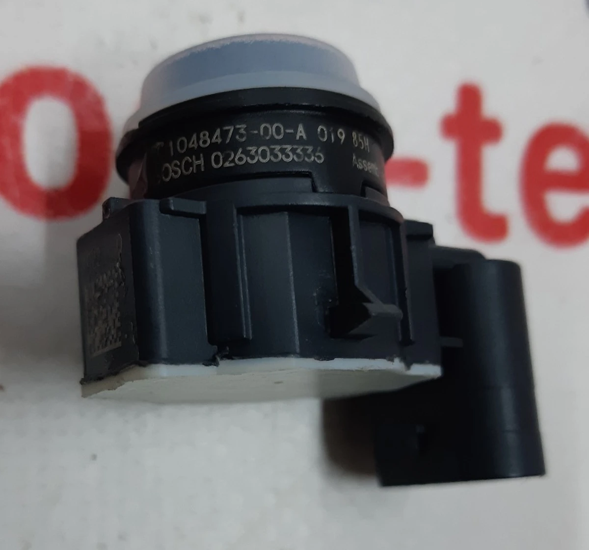 1 Датчик парктроника (короткий) S2 S5 VERSION 2 АП1 с резиновым кольцом NEW Tesla model S, model S REST, model X 1048473-01-A