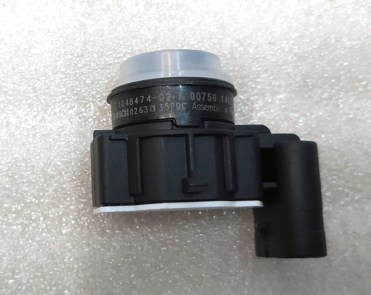 1 Датчик парктроника (короткий) S2 S5 VERSION 2 АП1 с кольцом Tesla model S, model S REST, model X 1048473-01-A