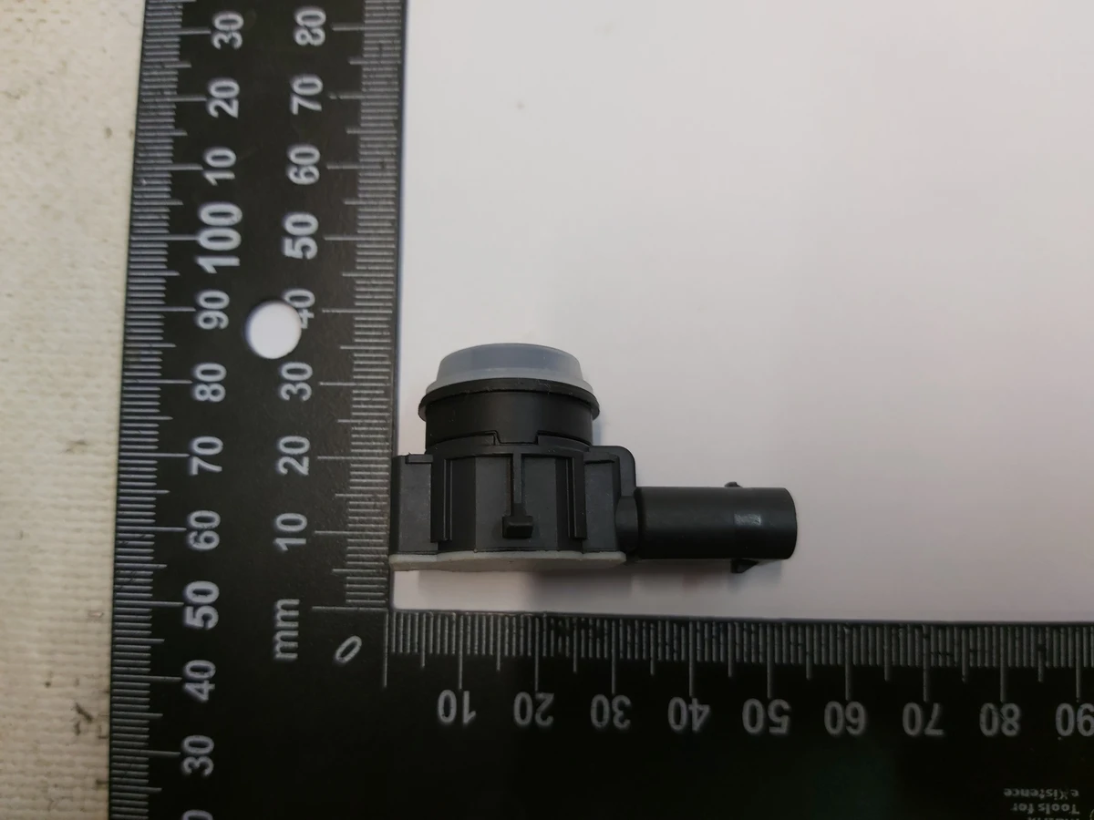 2 Заглушка (муляж) датчика парктроніка АП1 з кільцем Tesla all models 1048474-00-A