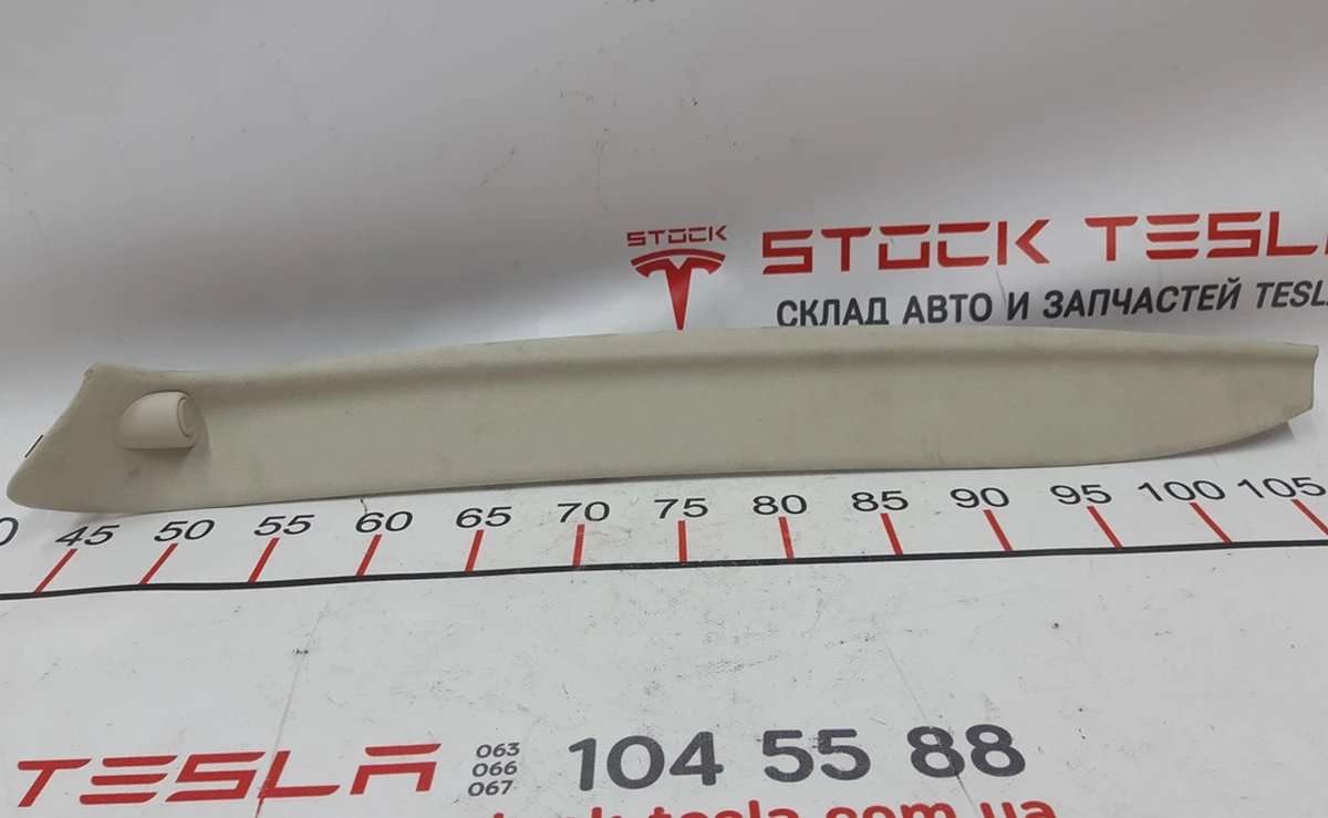 4 Накладка декоративная стойки A магнит NEW ALCAN CRM левая Tesla model X 1050286-07-H