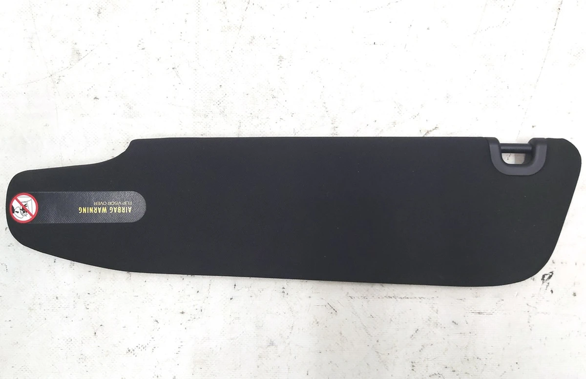1 Sun visor right ULS BLK US without bracket Tesla model S REST 1050620-06-A
