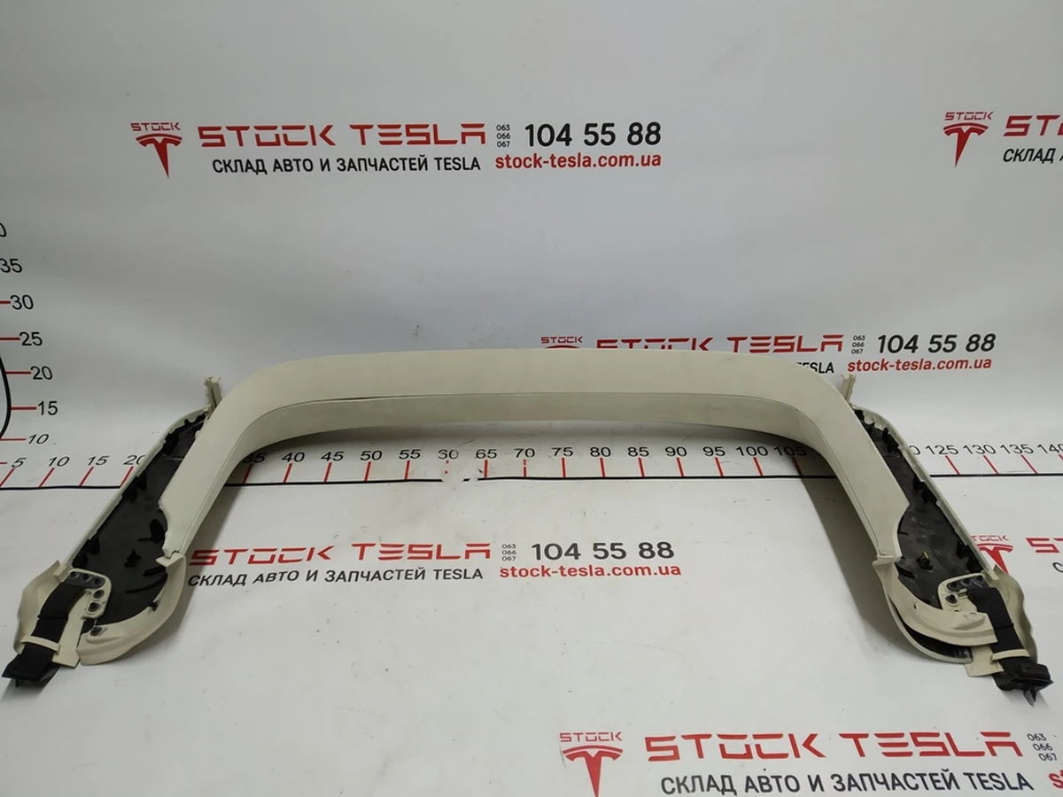6 Облицовка верхнего стекла двери задней левой ALC CRM Tesla Model X 1051545-07-J