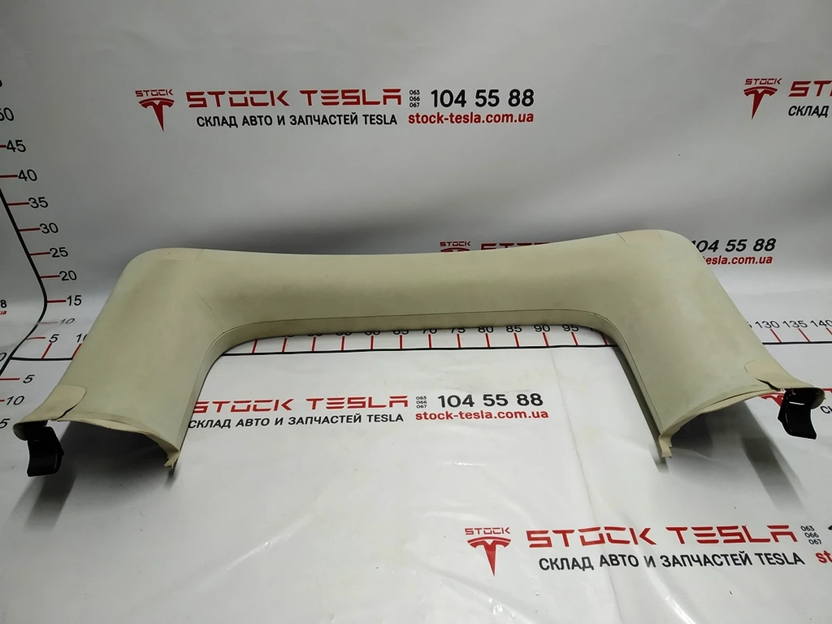 6 Облицювання верхнього скла дверей задніх правих ALCAN CRM Tesla Model X 1051554-07-J