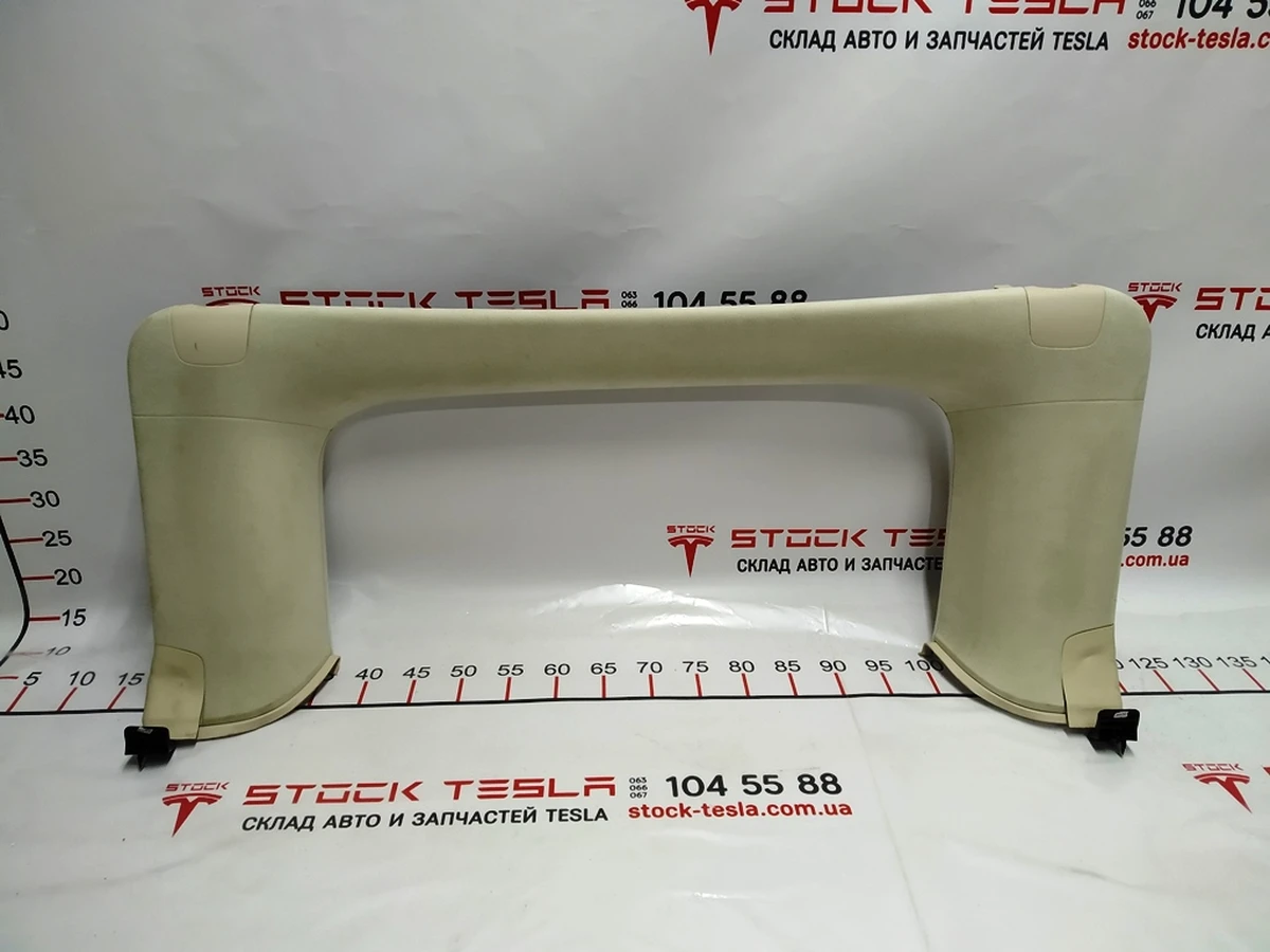 6 Облицювання верхнього скла дверей задніх правих ALCAN CRM Tesla Model X 1051554-07-J