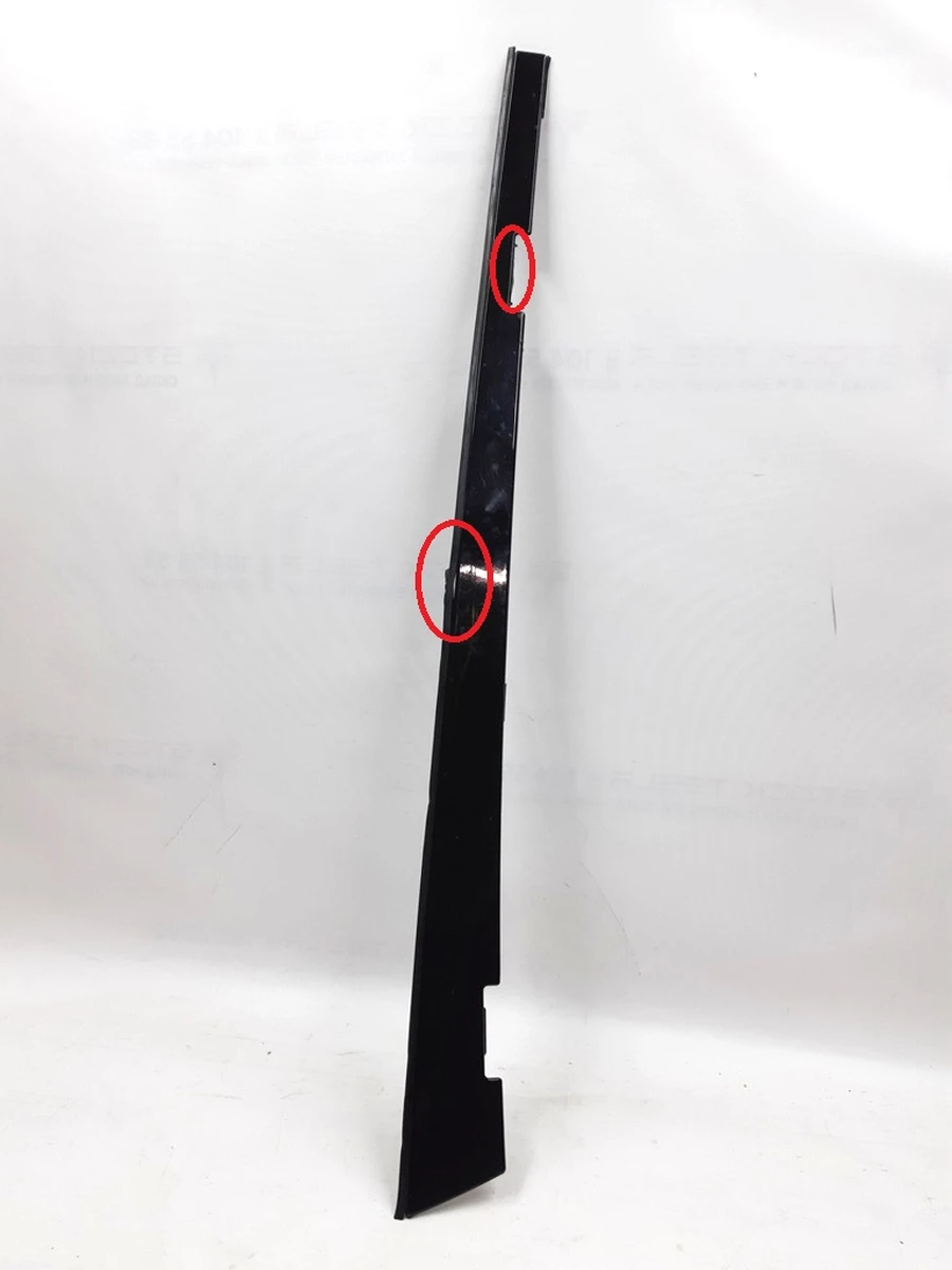 2 Панель наружная декоративная крыши левая металл Tesla model S 1053618-S0-B