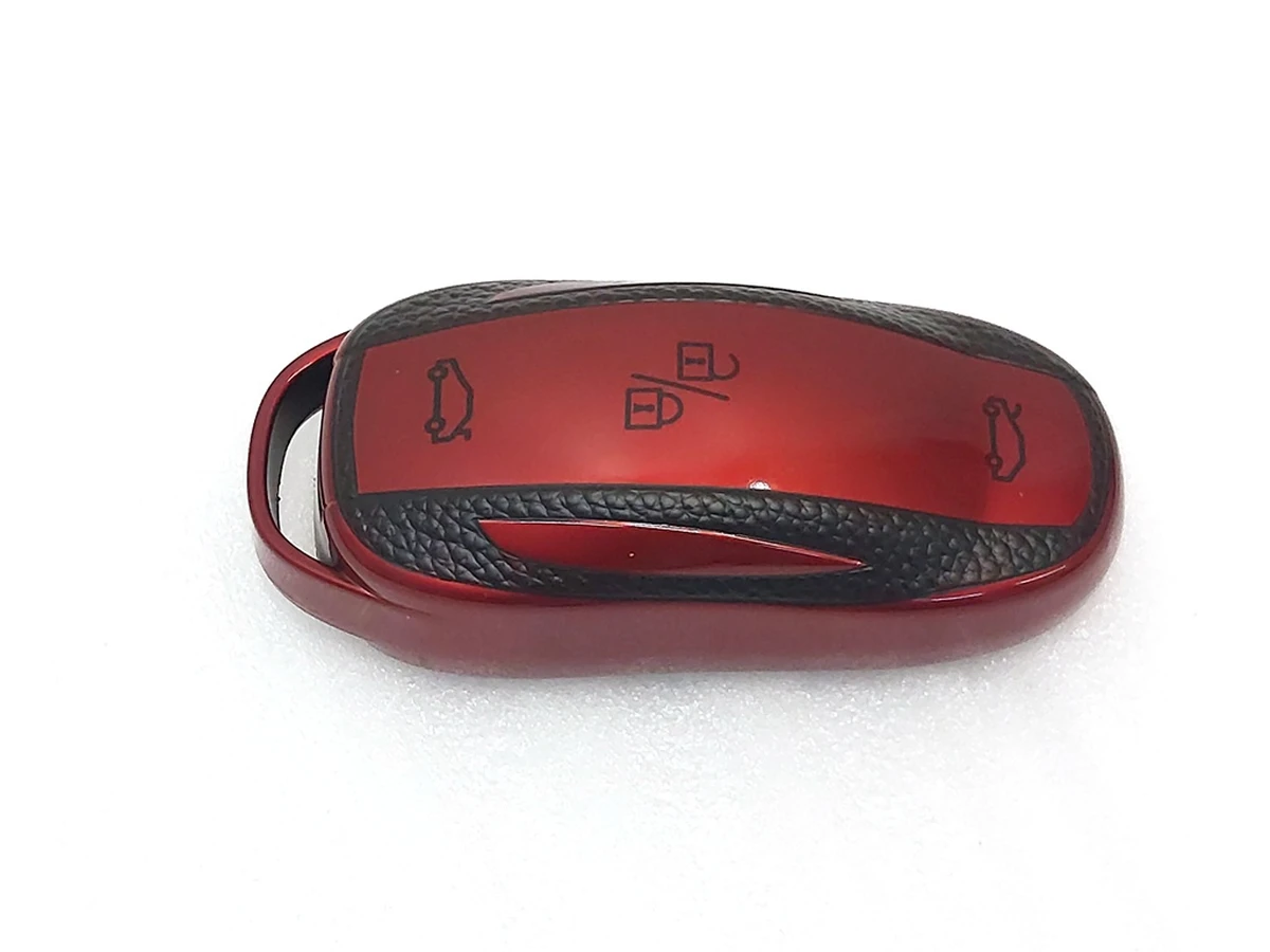 Чохол захисний для ключа (брелока) відкриття автомобіля RED Tesla Model X, Model X Mar 2021 1054132-95-G