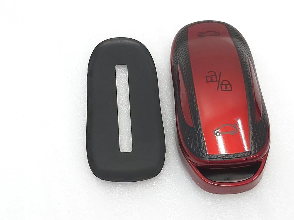 Чохол захисний для ключа (брелока) відкриття автомобіля RED Tesla Model X, Model X Mar 2021 1054132-95-G