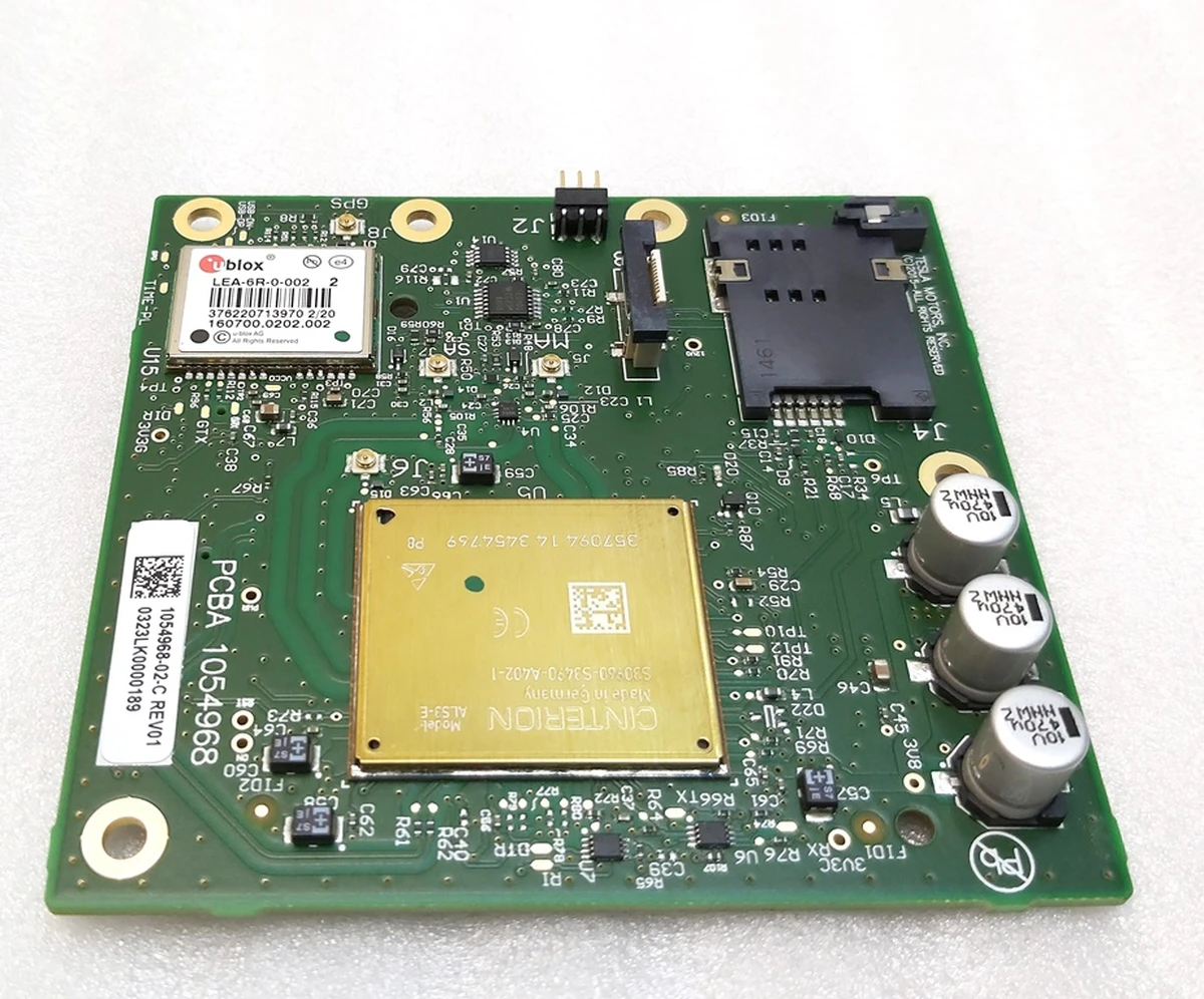 4 PCBA, LTE CONNECTIVITY, UBLOX GPS TEGRA Tesla model S, model S REST, model X 1054968-02-C