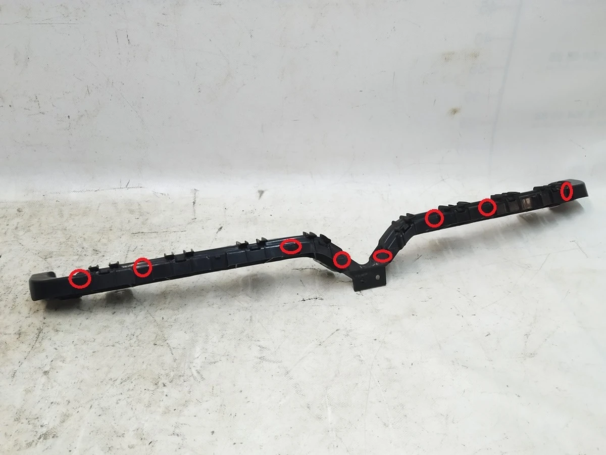 4 Кронштейн гриля направляющая бампера переднего ( повреждение) Tesla Model X 1055069-00-E