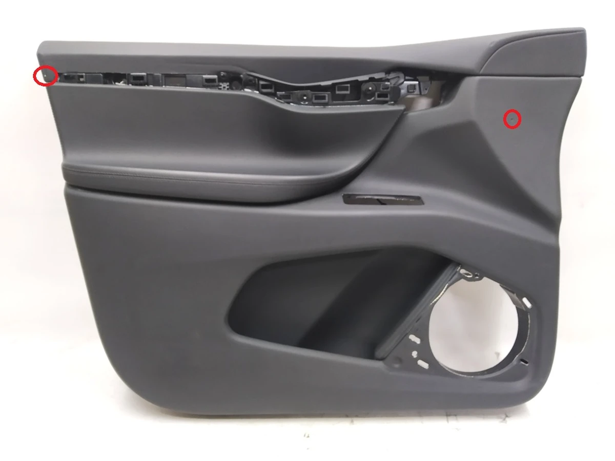 1 Карта (скелет) двері передньої лівої PREM PUR BLK із пошкодженням Tesla model X 1055327-21-M