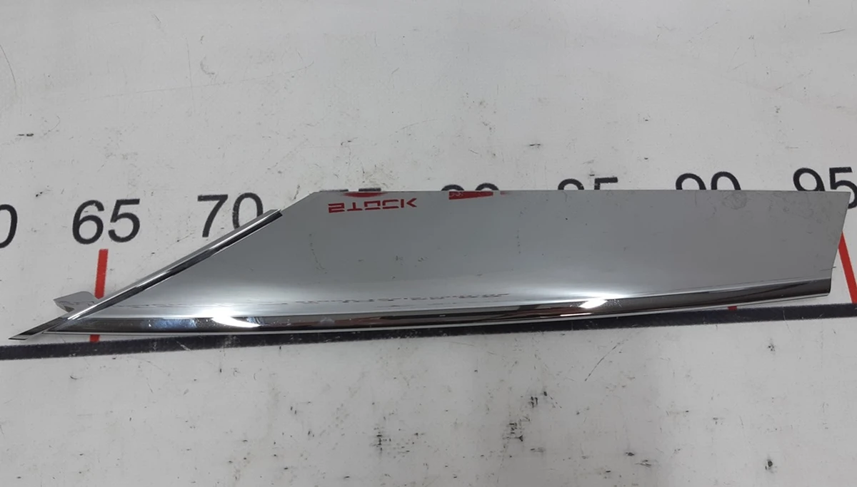 14 Eyelet pad lower left chrome Tesla model S REST 1056379-00-C