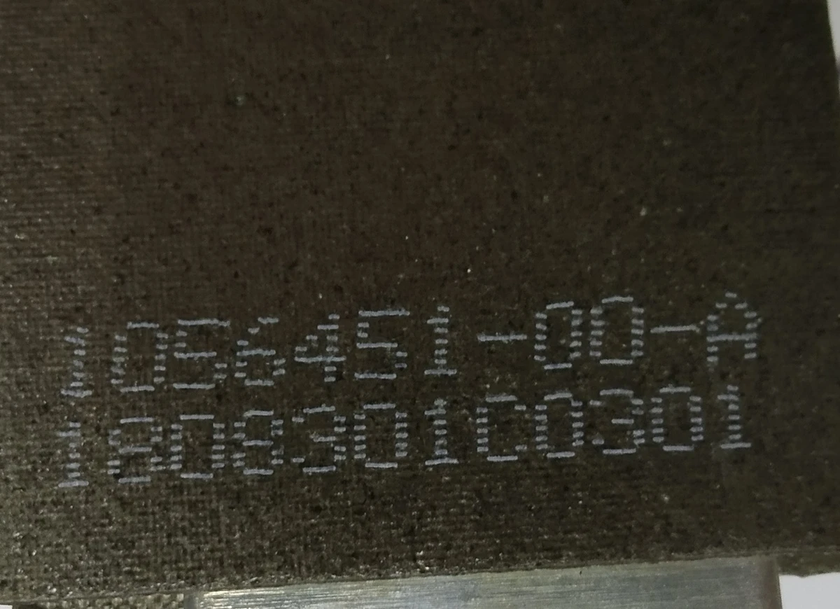 Figured textolite insulator plate of the main battery Tesla model S REST, Tesla model X 1056451-00-A