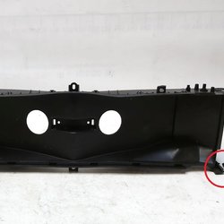 9 Повітропровід центрального радіатора Tesla model S REST 1058073-00-B