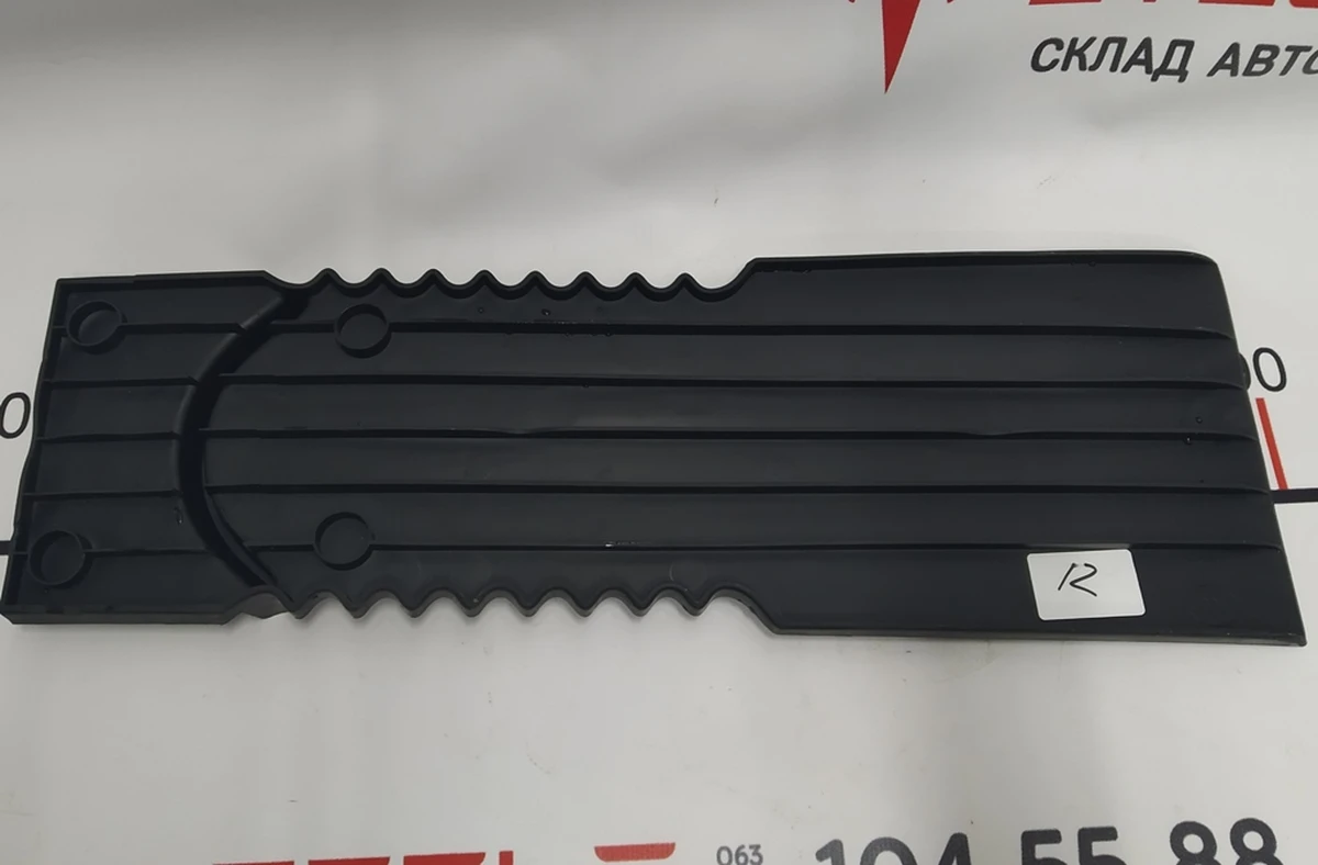 Килимок гумовий центральній консолі преміум великий Tesla Model S REST, Model X 1058083-00-B