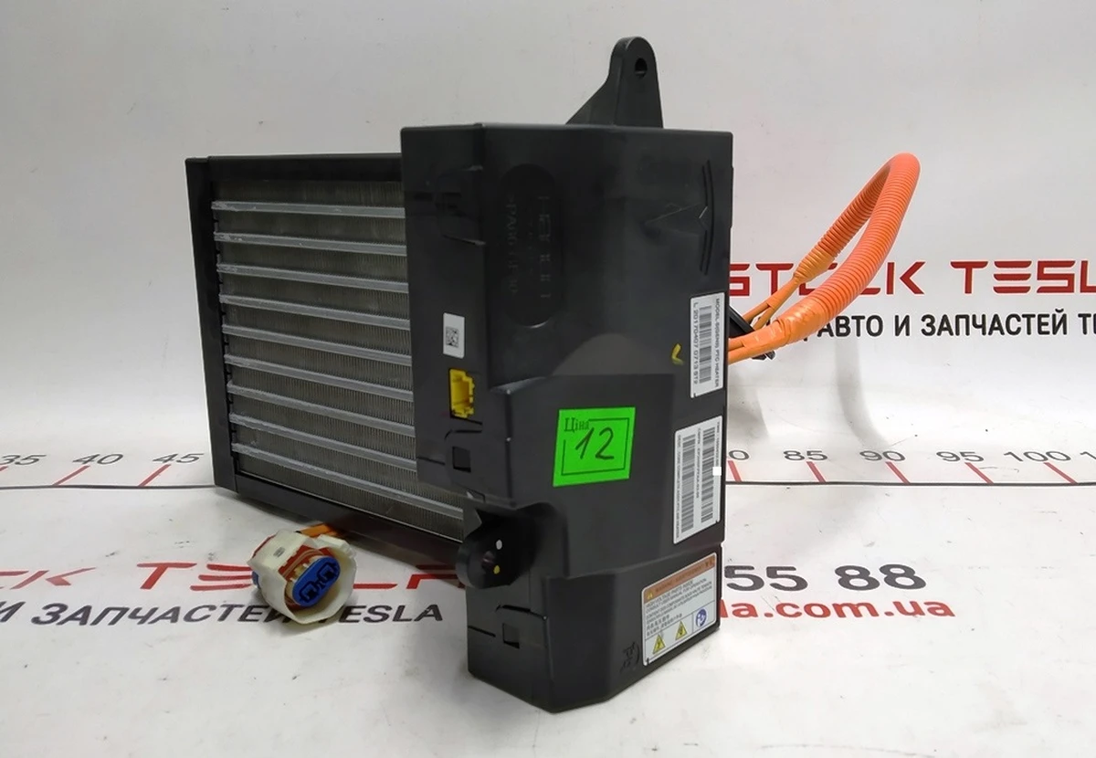 1 Элемент нагревательный печки салона (GEN3) с кабелем в сборе Tesla model S REST, Tesla model X 1060432-00-E