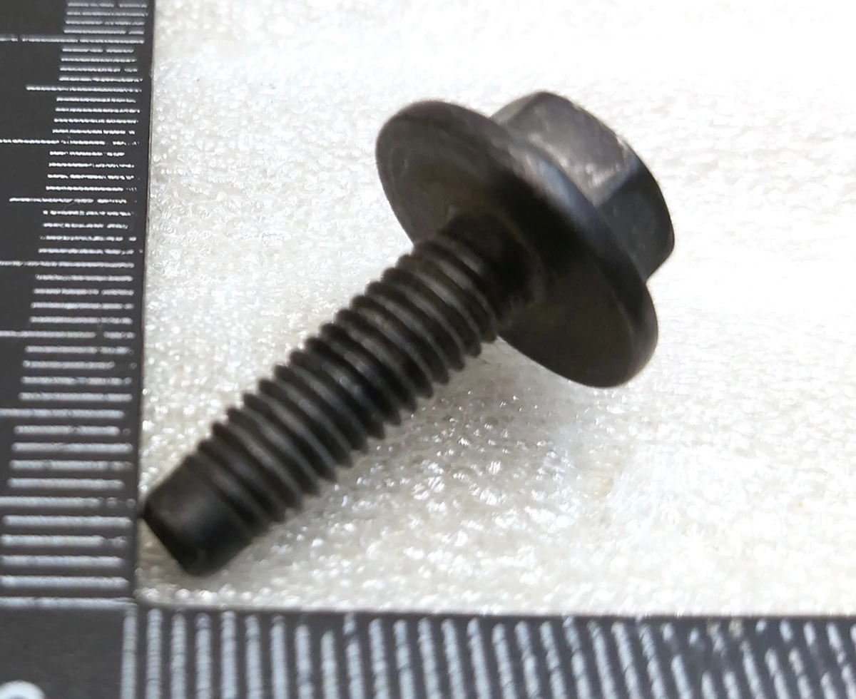 Болт M6x22,STL[8.8],PC BLACK Tesla model 3, model Y 1060685-M3Y 1139785-00-A