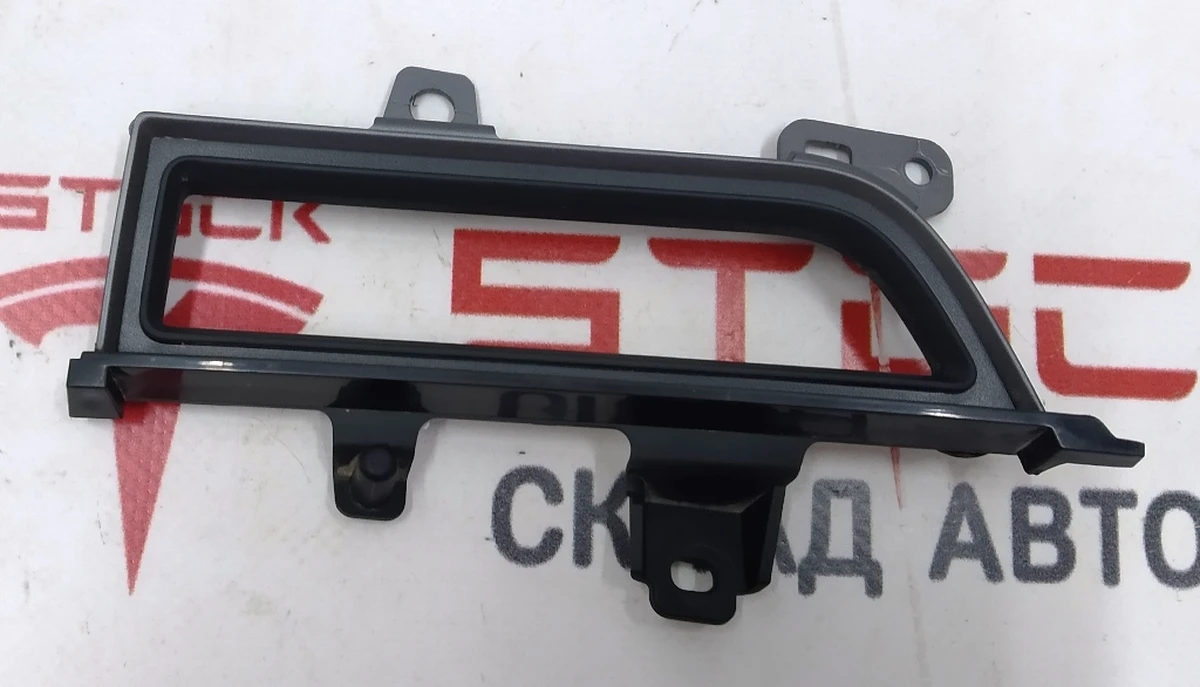 12 GRAPH/BLK center panel air outlet cover (passenger right) Tesla model X, model S REST 1061734-02-B