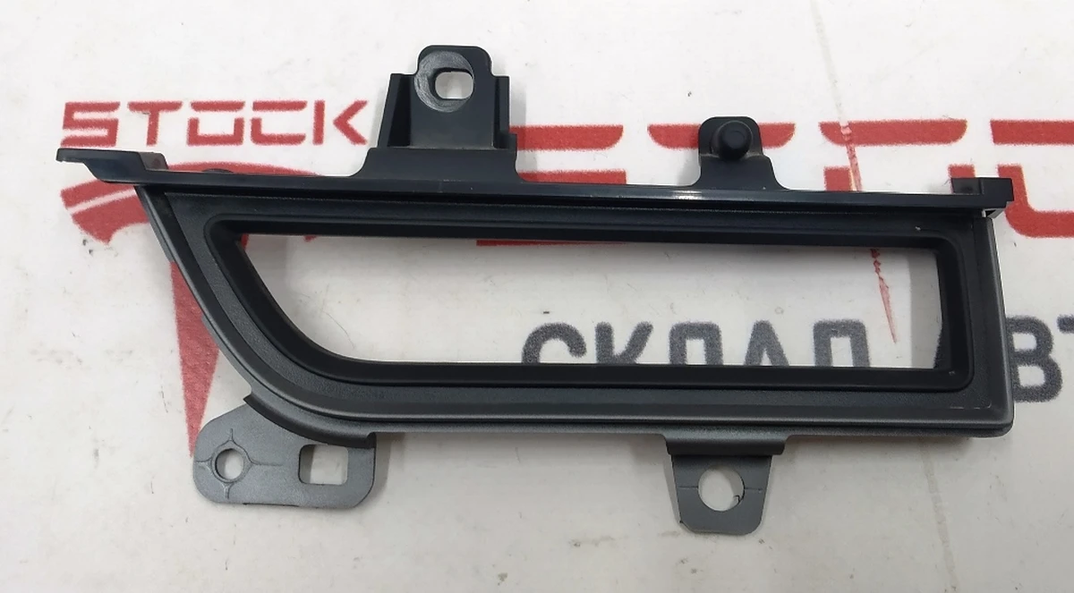 12 GRAPH/BLK center panel air outlet cover (passenger right) Tesla model X, model S REST 1061734-02-B