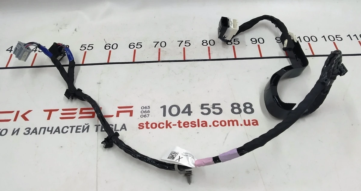 7 Wiring shock absorbers door rear left Tesla model X 1063405-00-G