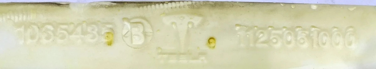 1 Пінний наповнювач бічної підтримки сидіння водія лівий (з ушкодж.) Tesla model S REST, model X 9876527-03-A